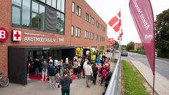 Foto fra Åbent Hospital på Regionshospitalet Randers søndag den 3. september 2023. Fotos: Helle Brandstrup Larsen
