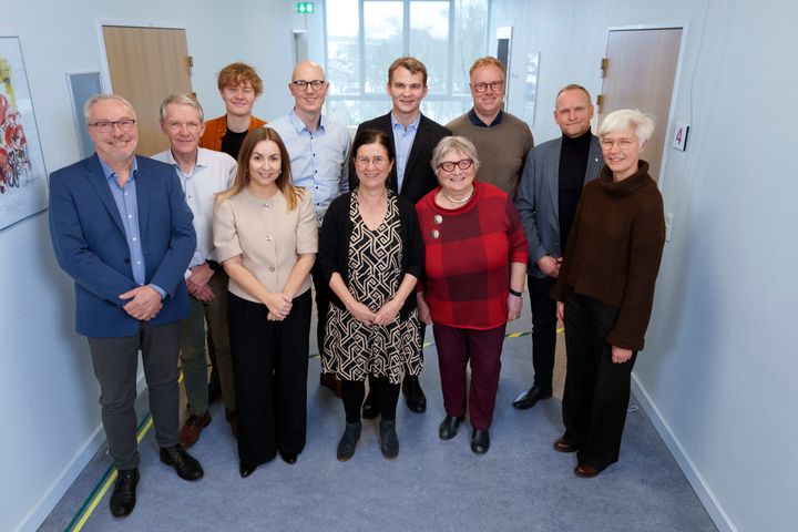 Billedet viser de 11 medlemmer af Sundhedsråd Kronjylland