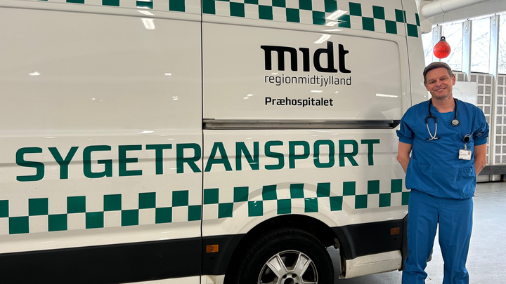 Foto: Regionshospitalet Horsens. På billedet ses Carsten Stengaard, cheflæge fra Hjertesygdomme.