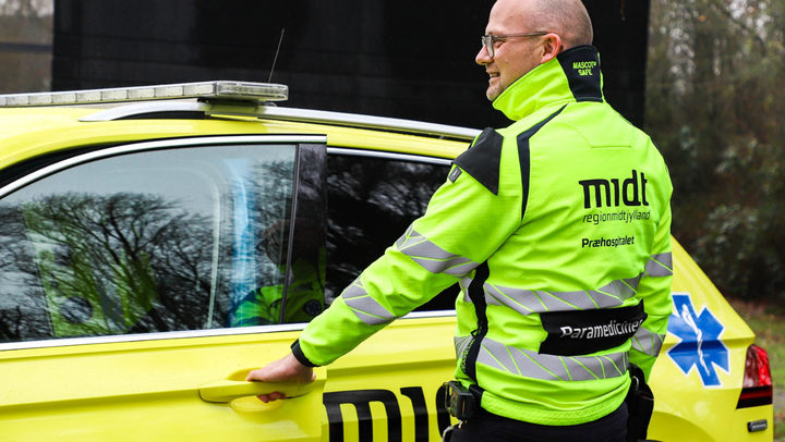 Foto: Præhospitalet i Region MIdtjylland.