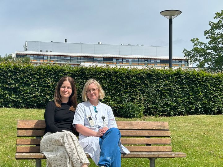 Med Barbara Baden som chefsygeplejerske (tv) og Anne Dindler (th) som cheflæge er afdelingsledelsen på plads i Borgernær Sundhed.