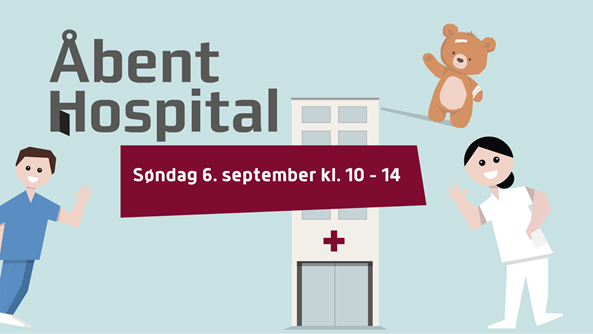 Regionshospitalet Horsens holder Åbent Hospital d. 6. september kl. 10-14.