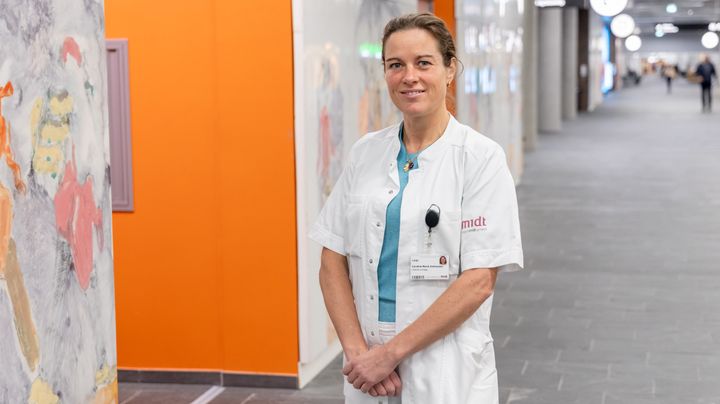 Caroline Marie Andreasen er ny cheflæge i Medicinsk Afdeling på Regionshospitalet Gødstrup.
