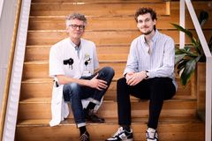 Billede af Jens Meldgaard Bruun (tv) og Frederik Kirkemann Jensen