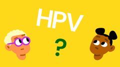 Tegnefilmen tager nervøsitet før vaccination - og risiko for akutte bivirkninger - alvorligt. Dialogen mellem de to unge i filmen slutter med at konstatere, at seerne nu ved noget om HPV og HPV-vaccination, og at de sammen med forældrene kan beslutte, om de skal vaccineres.