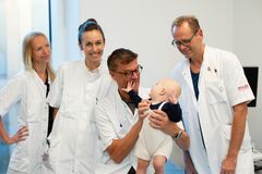 En del af holdet bag BEGIN-studiet: Marie Tholstrup Philipsen, Mia Elbek Schjørring, Kurt Kristensen og Sune Rubak.