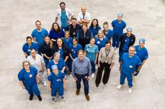 På billedet ses personale, som er direkte involveret nyretransplantationer ved DCD-forløb.