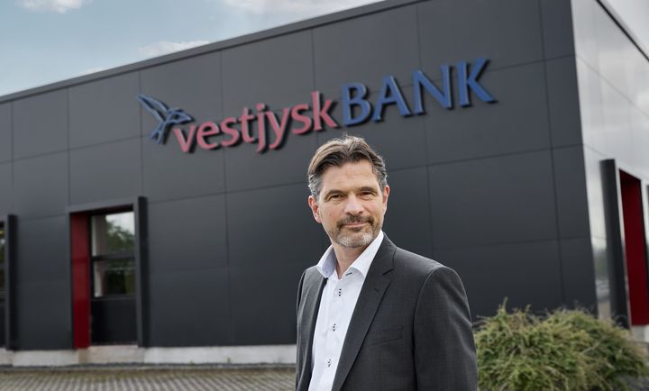 Peter Hupfeld, adm. direktør i Vestjysk Bank