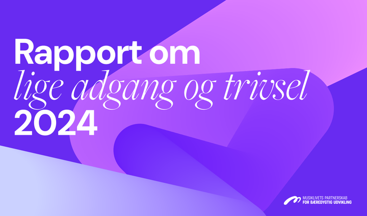 Øget opbakning: I alt 79 aktører i musikbranchen har bidraget til Musiklivets Partnerskabs rapport om lige adgang i musiklivet. En stigning på 68 procent i forhold til sidste år.