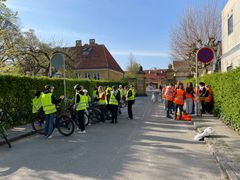 Cyklistprøve Engelsborgskolen maj 2024.