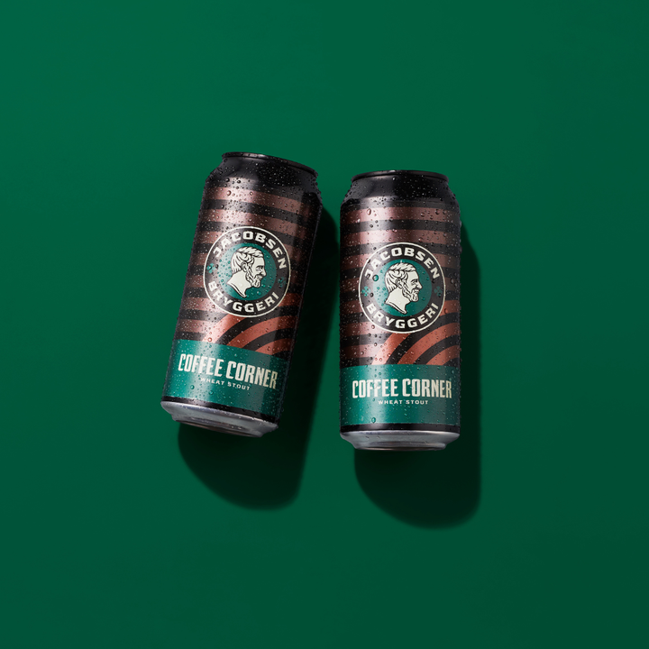 Ny limited edition-øl er landet på 7-Elevens hylder: Jacobsen Coffee Corner – en kaffestout brygget med upcyclet kaffe.