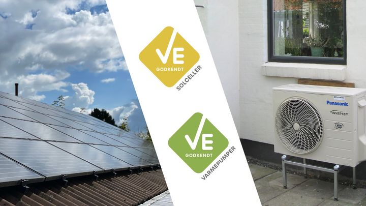 VS Automatic har været VE-godkendt inden for solceller og varmepumper siden 2019.