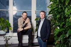 Benjamin Roland Bjerre og Henrik Karlsen - foto: Agnete Schlichtkrull