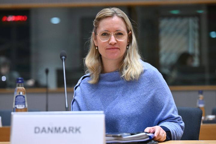 Økonomiminister Stephanie Lose til ECOFIN-møde i Bruxelles