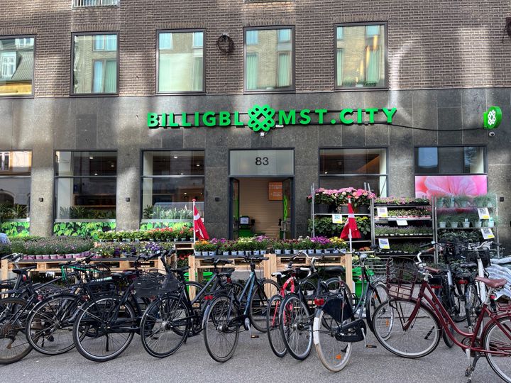 Billede af den nyåbnede City butik i Aarhus.