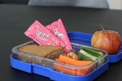 Castus GrineBidder i en klassisk madpakke til skolebarnets frokostpause.