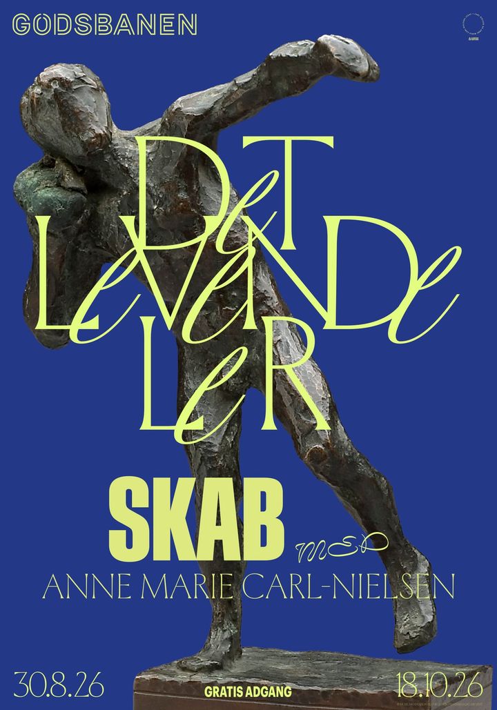 Teater Fluks er en del af udstillingen Det levende ler på Godsbanen