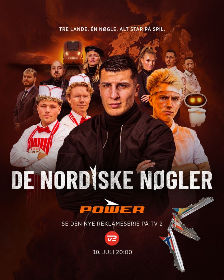 Reklameserien "De Nordiske Nøgler" er den største satsning i POWERs historie - ikke bare i Danmark, men også i Norge og Sverige. Serien er optaget i København, Stockholm og Oslo og følger de tre POWER-agenter, som spilles af danske Havshen Nabaz, svenske Anis Don Demina og norske Emilie Nereng.