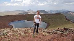 I sommeren 2022 blev Simon blandt en af de første, som har vandret på tværs af Armenien, da han over en måned krydsede den nyåbnede Transcaucasian Trail på egen hånd. Foto: privat