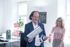 Reception for Eric Messerschmidt i anledning af 20 års jubilæum for Dansk Kulturinstitut i 2025.