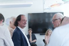 Reception for Eric Messerschmidt i anledning af 20 års jubilæum for Dansk Kulturinstitut i 2025.