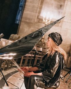 Camp Vild byder bl.a. på lydperformance og koncert i det åbne landskab af kunstner Barbara Skovmand.