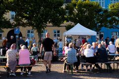 Fra sidste års store langbordsmiddag i Helsingør