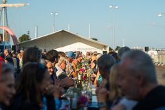 Fra sidste års store langbordsmiddag i Helsingør