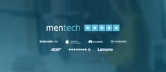 Mentech logo, rating, and partners 2023