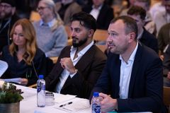 Fra venstre ses dommerpanelet fra sidste år. Bestående af: Tina Søgaard (Ecooking), Ehsan Ehsanullah (Unicontrol) og Morten Skov (Fynske Bank).