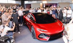 Aehra's new Sedan world premiere at Monza racetrack during Mimo 2023 (Jun 16th, 2023 - Monza, Italy)/Credits MIMO