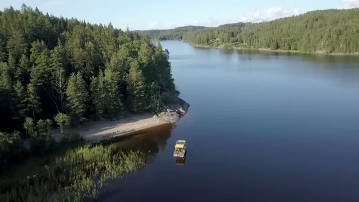 Solflotten er eventyr, transport og overnatning i et. Foto: Minto Tingvall