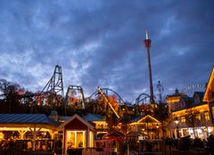 Halloween i Lisebergsparken er en stor attraktion i efteråret. Foto: Liseberg