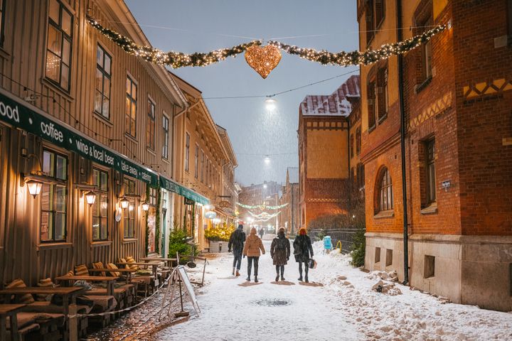 Julehygge i Gøteborg fås i bydelen Haga.