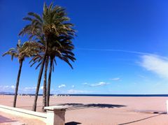 Stranden i Valencia