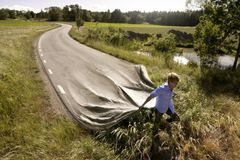 Kunstfotografi af Erik Johannson, "Go your own road".