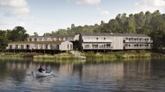De nye værelser lige ved vandet på Hällsnäs Hotell & Restaurang