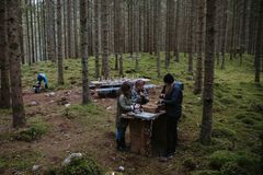 Et festmåltid midt i de svenske skove ved Asa Herrgård.