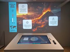Interaktiv udstilling på Valencias palæontologiske museum