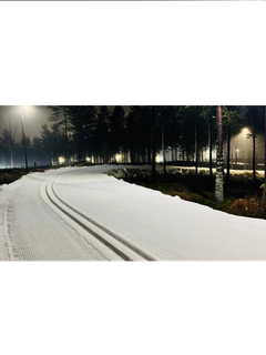 Orsa Grönklitt åbnede deres langrendsspor den 11. november,