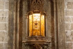 Den hellige gral i Valencias katedral.