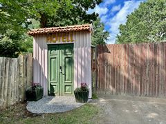 Indgangen til Hotel Tyrolen.