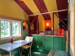 Hyggeligt køkken på Hotel Tyrolen