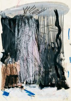 Per Kirkeby Uden titel 1985 Collection de Bueil & Ract-Madoux