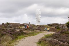 Gæster i Pilane Skulpturpark