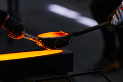 Glasriket Glöder produktion af glas