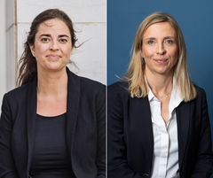 Eva Secher Mathiasen (venstre) - Dea Seidenfaden (højre) - Foto: Ulrik Jantzen