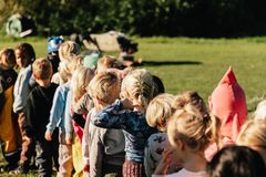 Børn fra Bøgebakkens idrætsdag