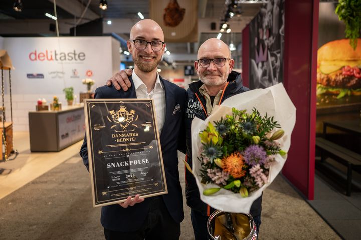 Slagter Christiansen på Fanø vandt titlen for Danmarks bedste snackpølse, da der blev afholdt danmarksmesterskaberne i slagterhåndværk i weekenden.