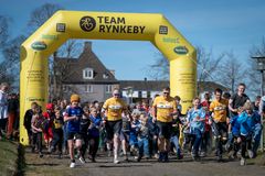 95.000 skoleelever fra 396 skoler løb med, da Team Rynkeby Skoleløbet i dag blev afviklet i hele landet.